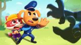 Strangers, Go Away! | Monster Cartoon | Kids Cartoon | Sheriff Labrador | BabyBus