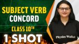 Subject Verb Concord in 1 Shot – Everything Covered | Class 10th Board | Pure English