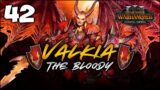 THE GRIM WARRIOR FALLS! Total War: Warhammer 3 – Valkia the Bloody – Immortal Empires Campaign #42