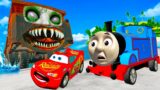 THOMAS and Lightning McQueen and Friends vs ZOMBIE Balaz Pixar cars  in  BeamNG.drive