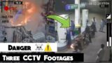 THREE CCTV FOOTAGES || THREE DANGEROUS ACCIDENTS CAUGHT BY CCTV CAMERAS