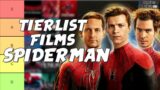 TIER LIST : SPIDER-MAN / SPIDER-VERSE Tous les films !