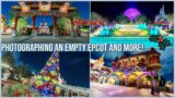 Tag Along: Photographing Disney's Epcot Empty parks during the Holidays