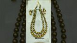 Terracotta bead necklace. #terracotta jewelry#artiks Terracotta jewellery#bead necklace#handmade#
