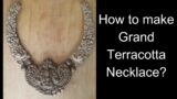 #Terracottajewellerymaking | How to make Grand Bridal Necklace Terracotta Jewellery? | #chokerset