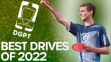 The BEST Disc Golf Drives of 2022 | Disc Golf Pro Tour Highlights