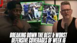 The Best And Worst Defensive Back Plays Of NFL Week 16 With Darius Butler | Pat McAfee Show