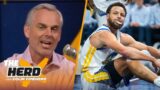 The Herd | Colin Cowherd insists the Warriors are DONE after Steph Curry's shoulder injury