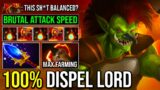 This Troll Fears Nothing! Crazy Fast Farming BattleFury + Aghanim Dispel Wipe Out Everyone Dota 2