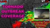 Tornado Outbreak Coverage in the Deep South! – Nov 29, 2022 Live Severe Weather Coverage