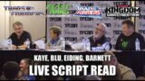 Transformers Live Script Reading w/ David Kaye, Sue Blu, Paul Eiding, Andy Barnett at TFcon Chicago