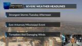 UPDATE: Discussing the potential for a severe weather outbreak on Tuesday November 29th 2022
