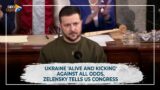 Ukraine 'alive and kicking' against all odds, Zelensky tells US congress | Geo News English