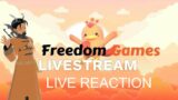 Vtuber reacts to Freedom Games Showcase 2022