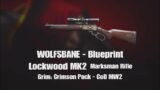 WOLFSBANE Blueprint – Lockwood MK2 Marksman Rifle – (Grimm: Crimson Pack) – CoD MW2 Shop
