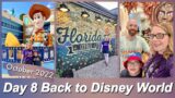 Walt Disney World Vlog | Day 8 – Leaving The Wish | Magic Kingdom | Disney Springs | October 2022