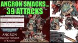 Warhammer 40k Chaos Primarch ANGRON Khorne World Eaters Daemon RULES! Exclusive Potato Cam Leaks