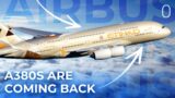 Welcome Back: Etihad Announces Return Of The Airbus A380