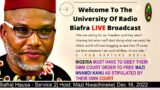 Welcome To The University Of Radio Biafra | Hausa – Service 2 | Host: Mazi Nwachineke | Dec 16, 2022