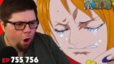 What Happened To Sanji?! One Piece Reaction – Episode 755 & 756