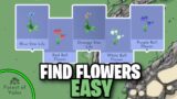 Where To Find ALL Flowers Located In The Forest Of Valor! Disney Dreamlight Valley