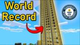 Why I built the World's Tallest Minecraft Skyscraper (Survival)