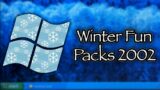 Windows XP Winter Fun Packs 2002 – An MJD Christmas