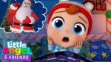 Yes Yes Baby Go to Sleep on Christmas  | Little Angel And Friends Kid Songs