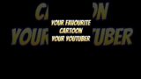 Your favourite CARTOON your youtuber #shorts #technogamerz #yessmartypie #gamerfleet