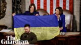 Zelenskiy tells US Congress Ukraine is 'alive and kicking' despite Russian 'tyranny'