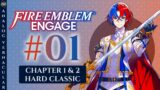 #01 Awake At Last | Fire Emblem Engage Let's Play | Chapter 1 & 2 [HARD CLASSIC]