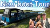 10. An inside tour of our new narrowboat Thistle & Rose, our tiny home on the English canals