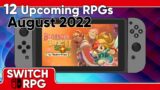 12 NEW Upcoming RPGs On Nintendo Switch For August 2022 | SwitchRPG