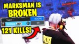 121 KILLS!! The Marksman Rifle is BROKEN in RNG/FTF | GTA Online RNG