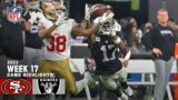 San Francisco 49ers vs. Las Vegas Raiders | 2022 Week 17 Game Highlights