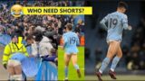 Alvarez Gives Man City Fan His Shorts & Forgets He Even Had a Shirt!