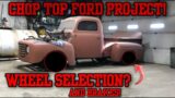 1949 Ford F1 Hot Rod Pickup Project Returns!! Brakes, Drilled Axles, Wheels!