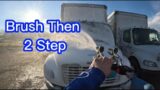 2 Step Chem-X and Brush Wash EXTREAMLY DIRTY Truck Fleet Washing