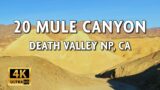 20 Mule Team Canyon Scenic Drive – Death Valley National Park, California, USA – Live Sound || 4k