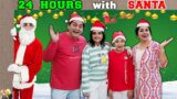 24 HOURS WITH SANTA CLAUS | Merry Christmas | Family Christmas Celebration | Aayu and Pihu Show