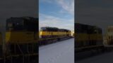 3 locomotives to the rescue #alaska #avalanche #railroad  #2023