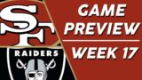 49ers vs Raiders Preview and Predictions