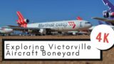 [4K] Drive across the Airliner Boneyard, Storage Area at Victorville Airport | DC-10, MD-11 & more!