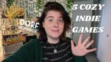 5 COZY INDIE GAME RECOMMENDATIONS
