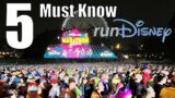 5 Things you MUST Know for Run Disney