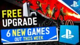 6 NEW PS4/PS5 Games Out THIS WEEK! New FREE PS5 Upgrade, Huge Remake, New Open World Game + More!