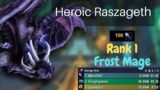 91k DPS Rank 1 Heroic Raszageth Frost Mage Commentary/Guide