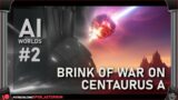 AI Worlds #2: Brink of war on Centaurus A (1h epic ambient)