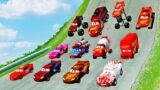ALL KINDS OF Lightning McQueen vs DOWN OF DEATH – BeamNG.Drive