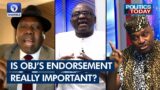 APC, PDP, LP Argue Over Obi's Endorsement By Obasanjo | Politics Today
